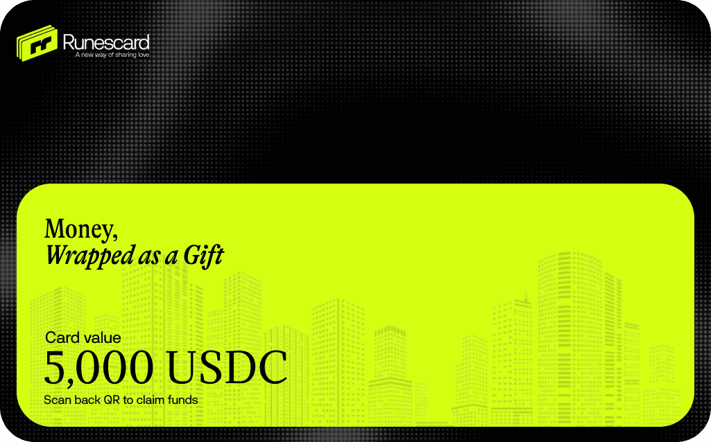 Runescard Crypto Gift Card